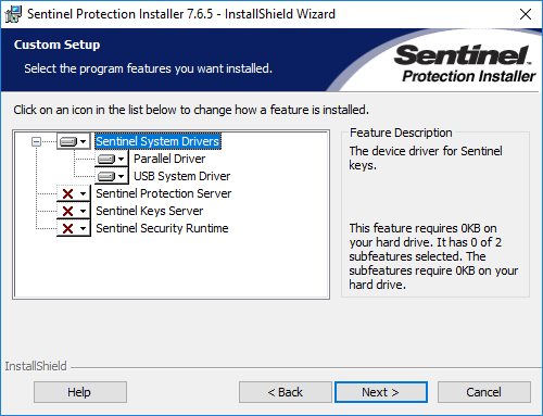 sentinel protection installer 7.6.5.exe enroute 4